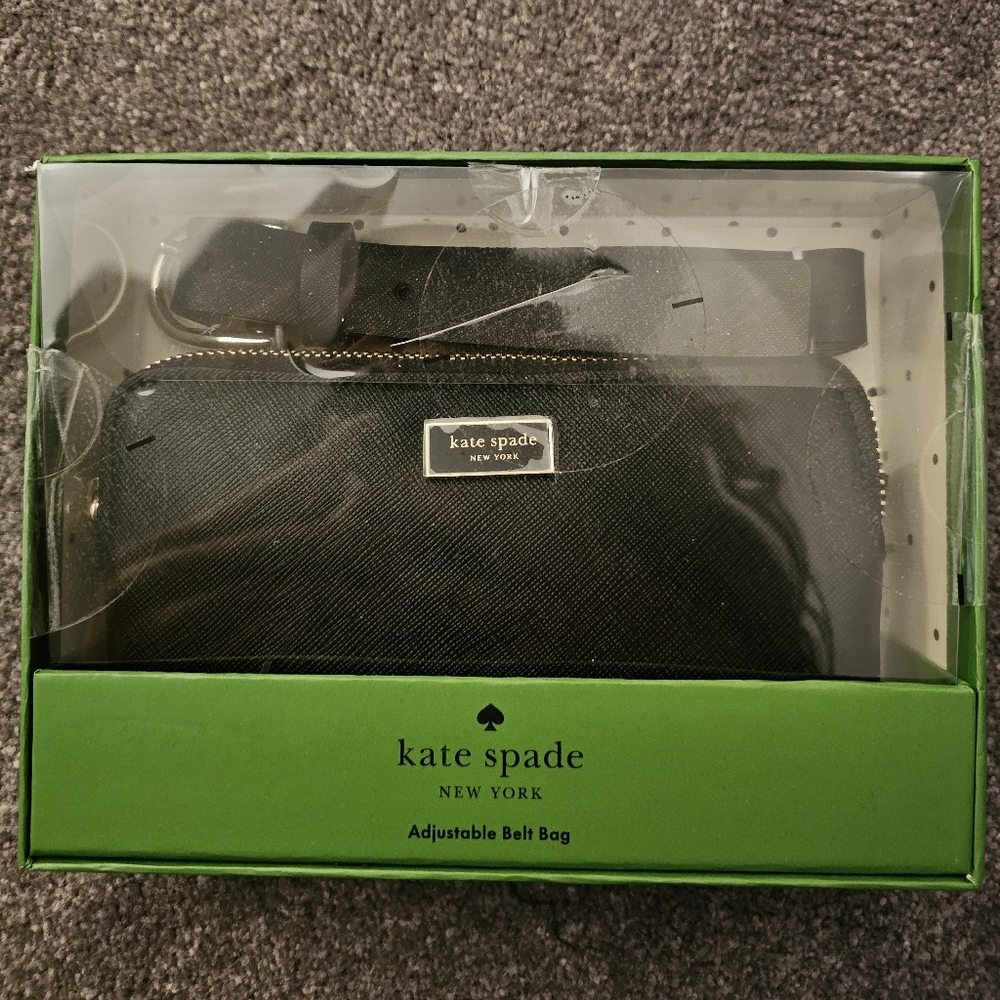 NWT Kate spade adjustable leather belt bag